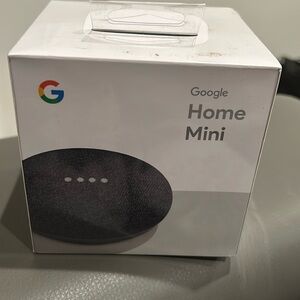 NWOT Google Home Mini Charcoal